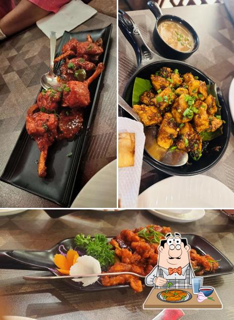 Chicken wings at THE DRAGON Chinese Restaurant