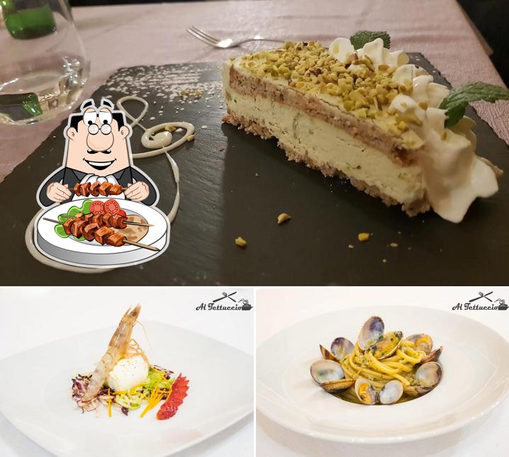 Platti al Ristorante Al Tettuccio