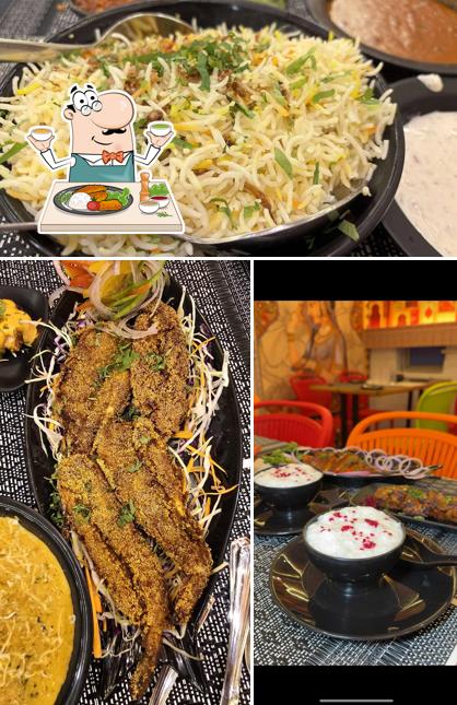Food at Dhanyawad Restaurant