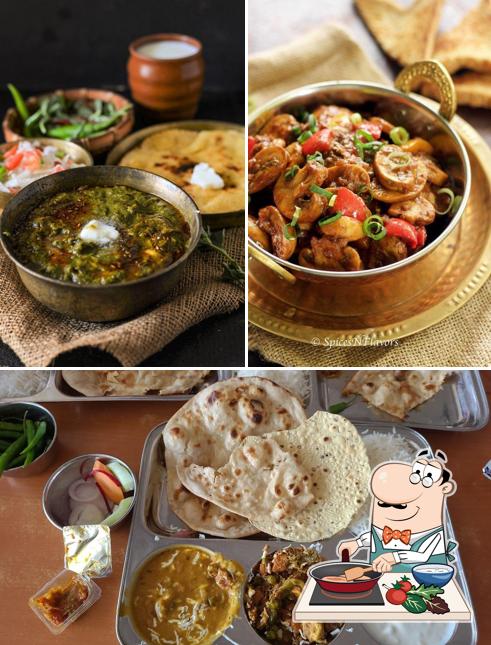 Chicken curry at Labh Vaishno dhaba