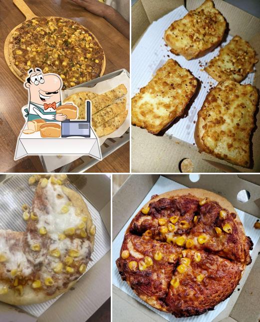 Garlic bread at Pizza Hut