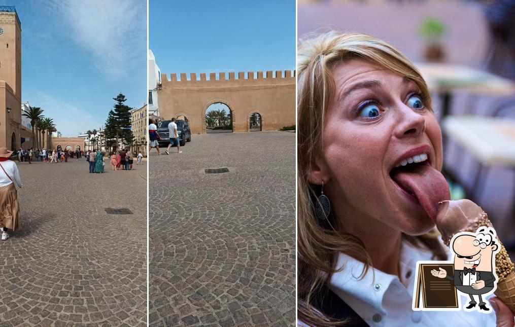 Gli esterni di Gelateria Elisir