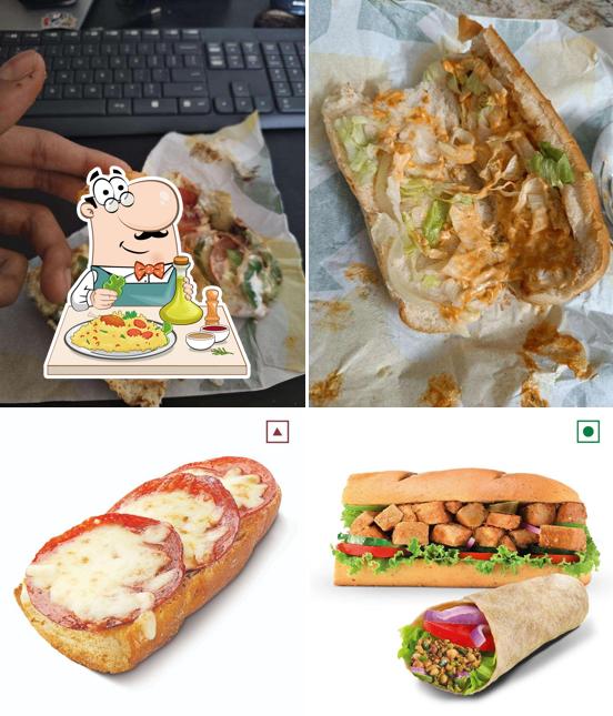 Food at Subway Aparna Mall