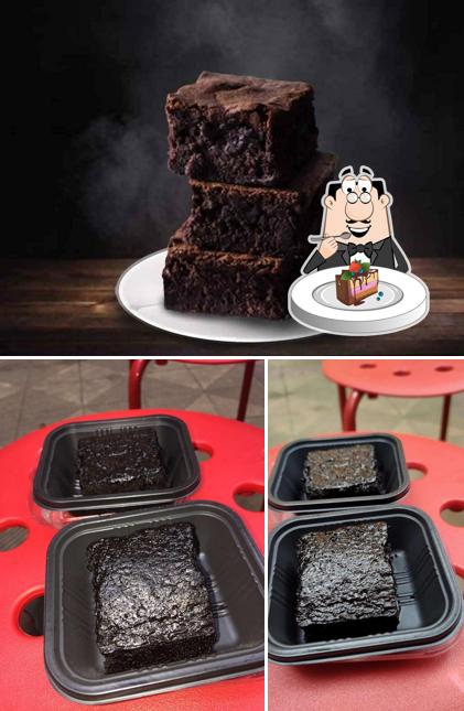 Chocolate cake at Tibbs frankie