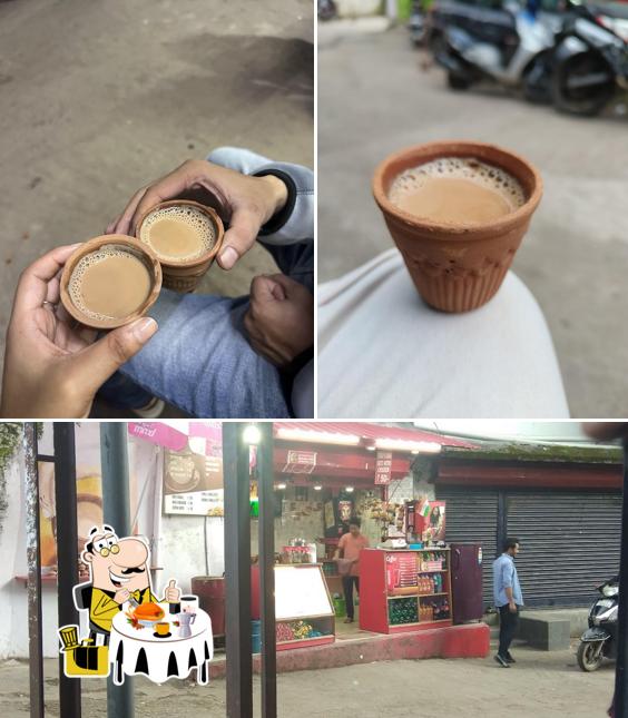 The picture of food and exterior at SAHA TANDOORI CHAI