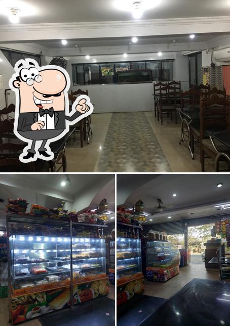 The interior of Salkara Bakery & Vegetarian Restaurant