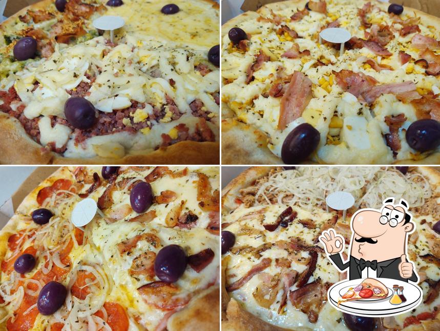 Peça pizza no Santíssima Pizza