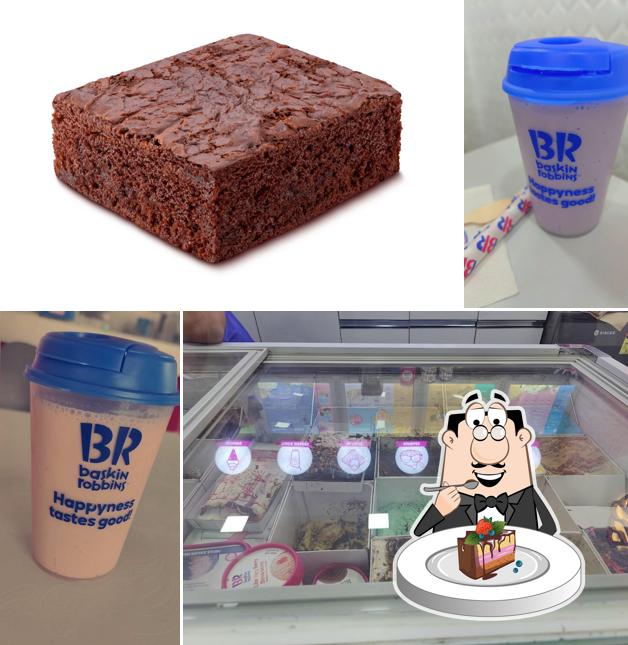 Chocolate cake at Baskin Robbins