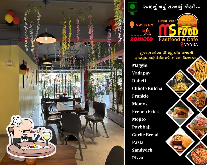 Meals at MS FOOD&CAFE