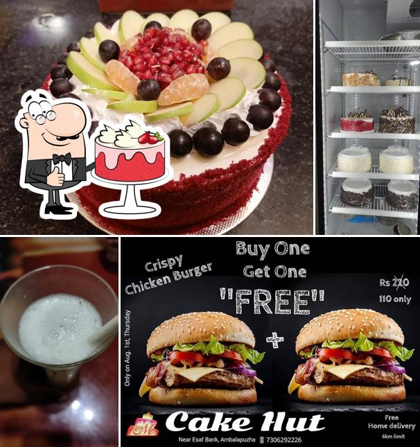 Red velvet cake at CAKE HUT