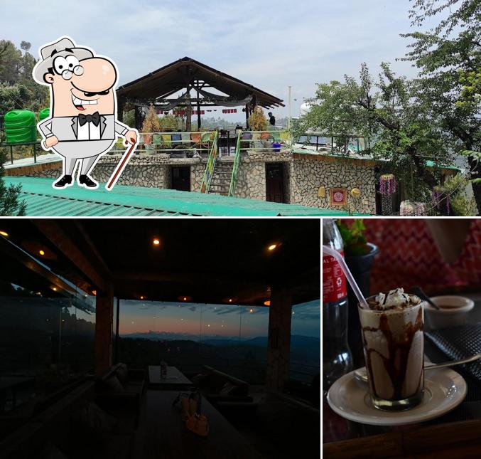 The image of exterior and beverage at The Kasar Himalyan Heights (Satya’s)