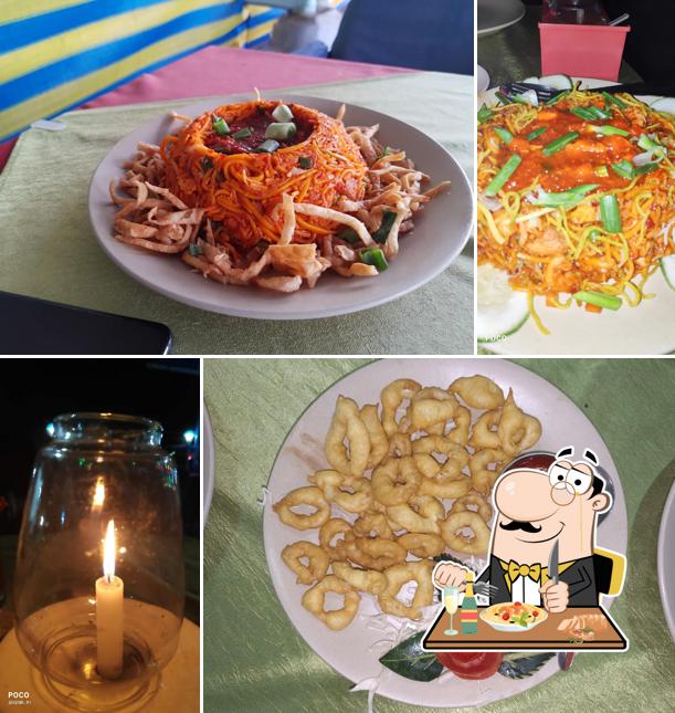 Pad thai at Sky Rooftop Restaurant