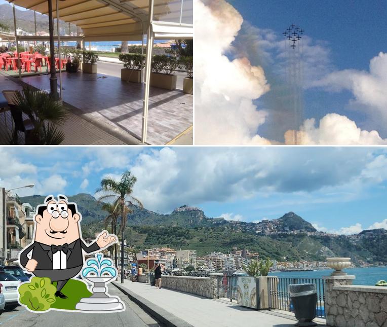 Guarda gli esterni di Ristorante Pizzeria La Sirenetta Giardini Naxos