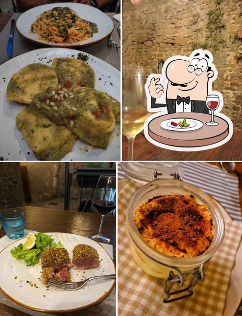 Cibo al Ristorante la Fortezza