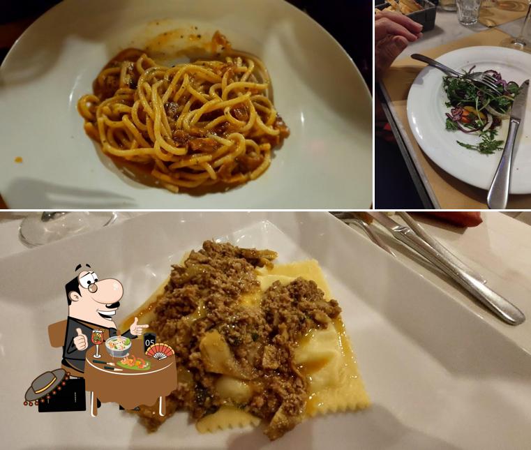 Platti al Osteria Pinchiorba