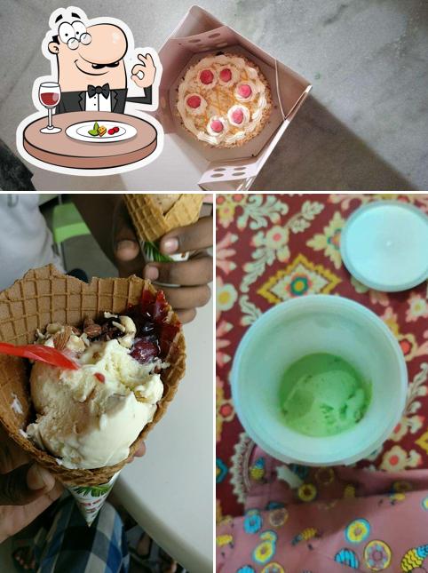 Food at Ibaco Ice Cream