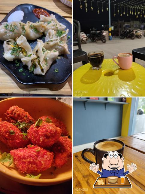 Chocolate mousse at Woody's Cafe