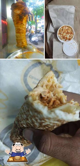 Food at Shaandaar Shawarma