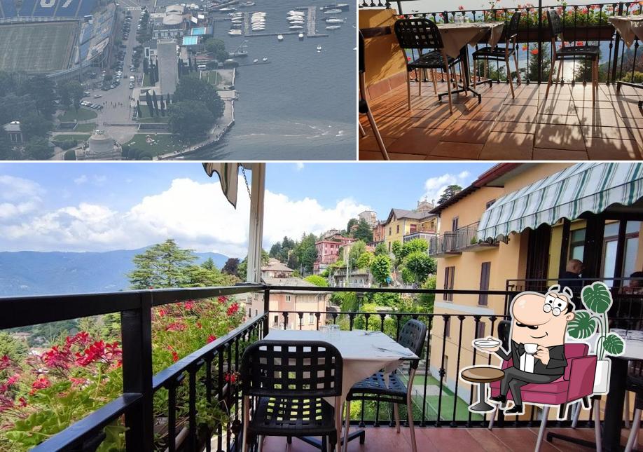 La interni e esterno del ristorante