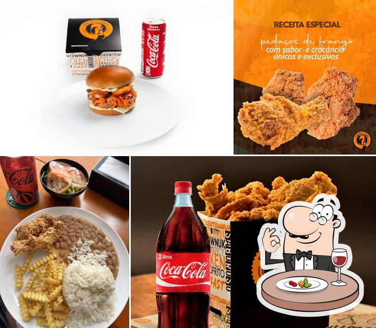 Comida em Chicken Town Santo André