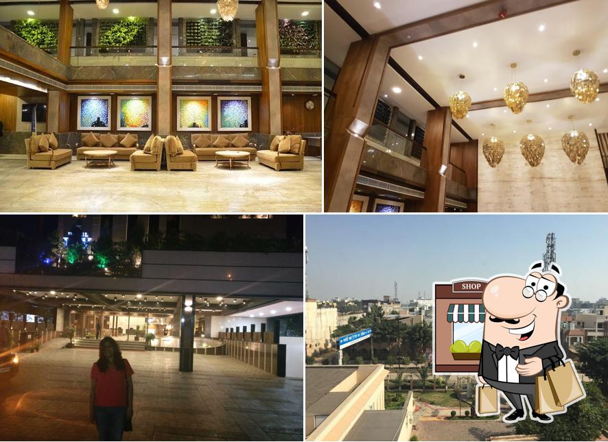 You can get some fresh air outside Hotel IVY