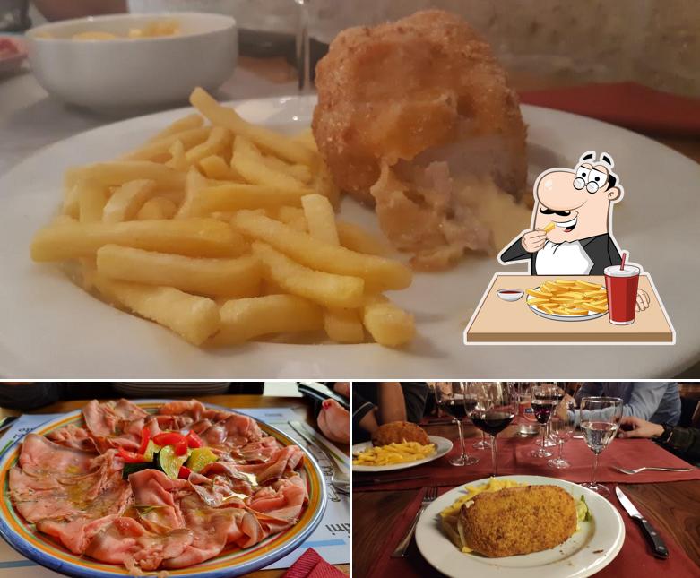 Patatine fritte al Osteria La Baita Patatine fritte al Osteria La Baita