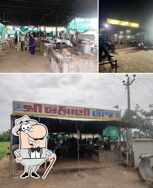 The exterior of Bhramani Dhaba For Best Home gujarati Food