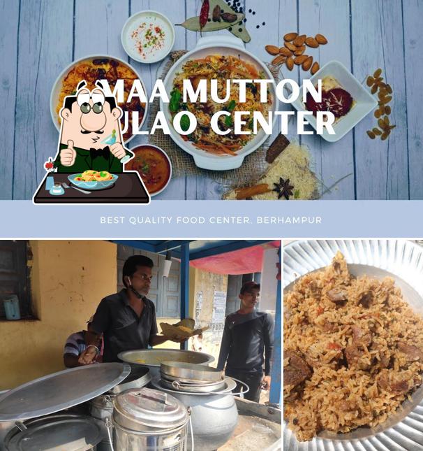 Meals at Maa Mutton Pulao Center