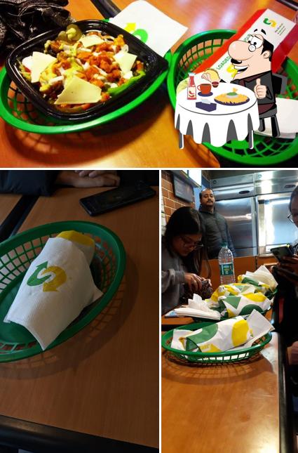 Cheese plate at Subway Mall Road