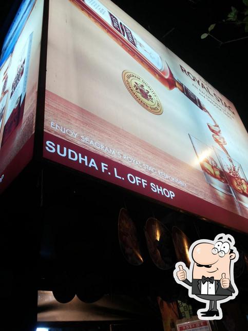 Look at this image of Sudha Foreign Liquor Off Shop