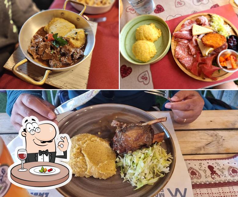 Polenta al Rifugio Malga Ritorto Polenta al Rifugio Malga Ritorto