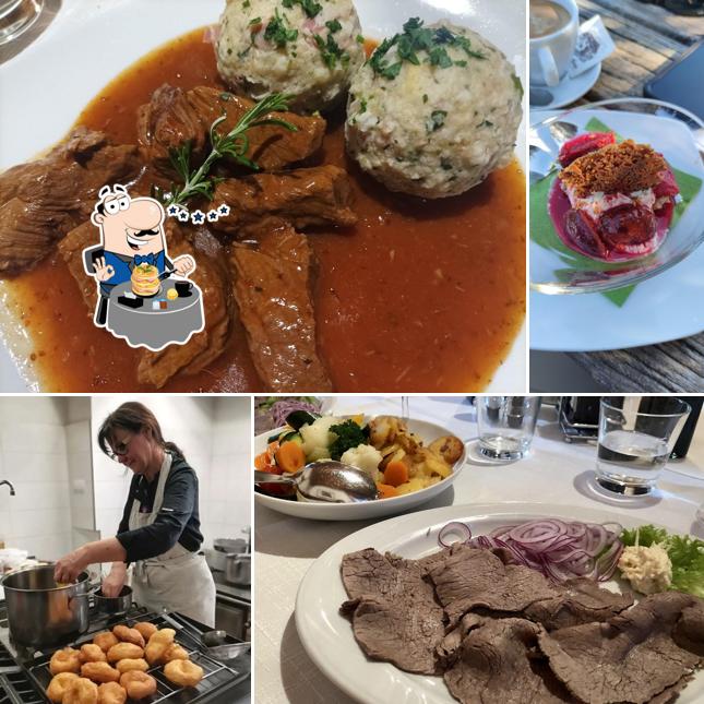 Platti al Gasthaus Huber