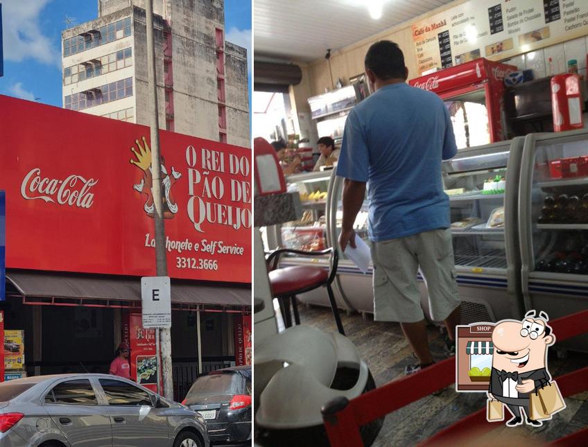 O exterior do O Rei Do Pão De Queijo - Restaurante E Lanchonete