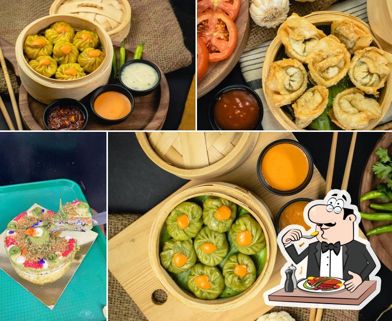 Meals at DMW Ghatkopar's Best Veg & Jain Sushi Dimsum Momos & Wontons