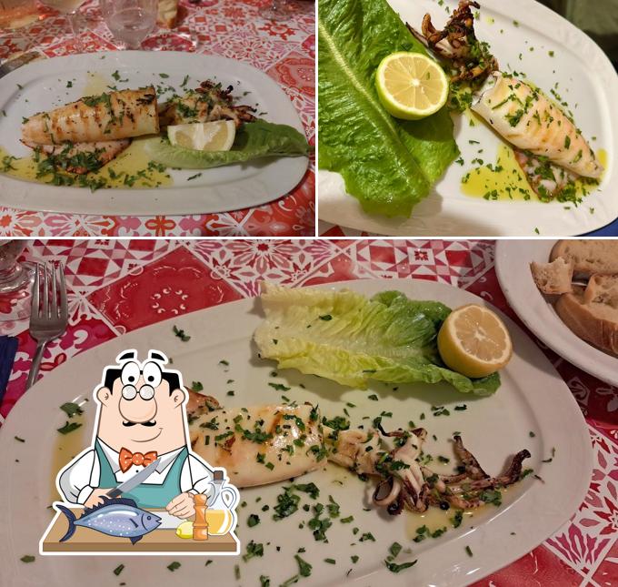 Salmone grigliato al De Fiore Nuova Trattoria del Forestiero