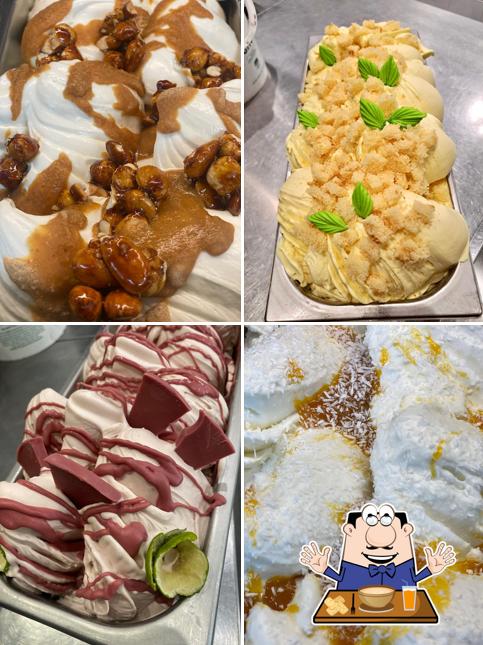 Cibo al Gelateria Fiaschin Ice