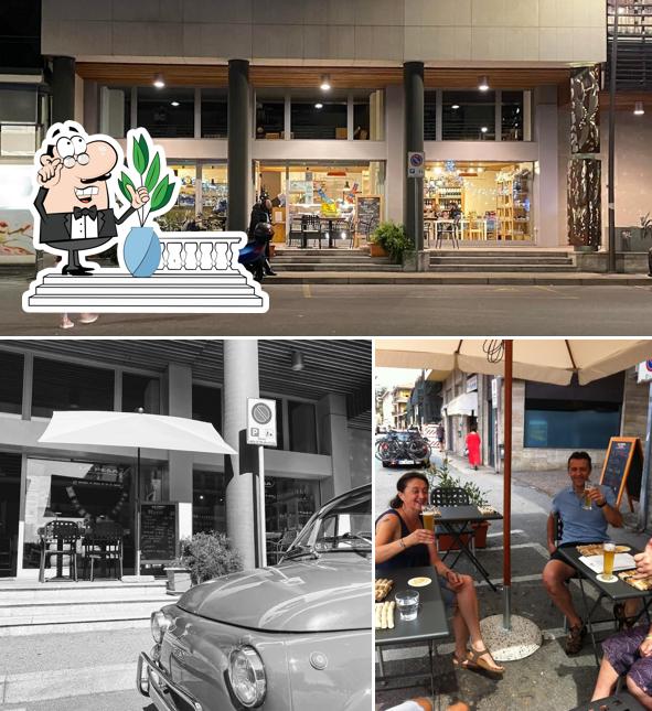 Gli esterni di La Pesa - si mangia, si beve, si fa la spesa