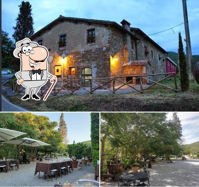 Gli esterni di Locanda Casariccio