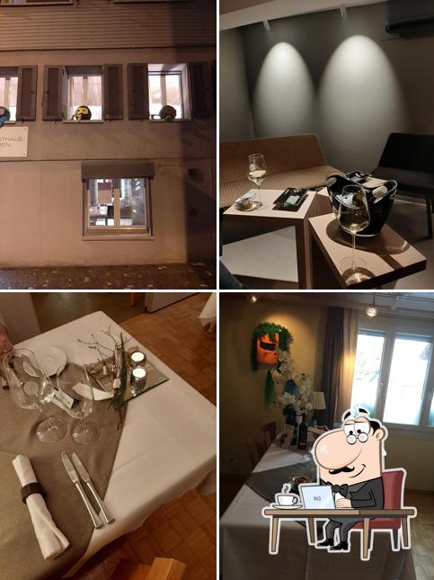 Gli interni di Restaurant Bären