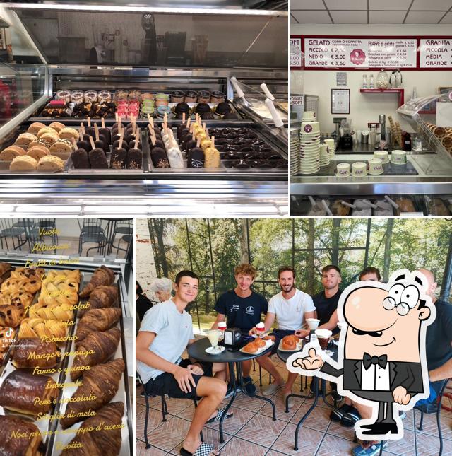 Gli interni di Gelateria Il Muretto