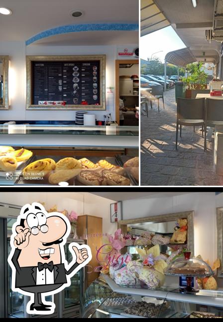 Siediti a un tavolo di Caffetteria Pasticceria Gigi