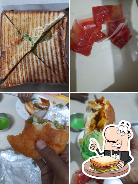 Grilled cheese sandwich at New Karnavati Dabeli & Vadapav NILAMBAG