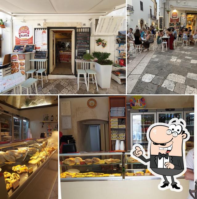 Dai un'occhiata agli interni di Sosta e gusta pucceria rosticceria friggitoria