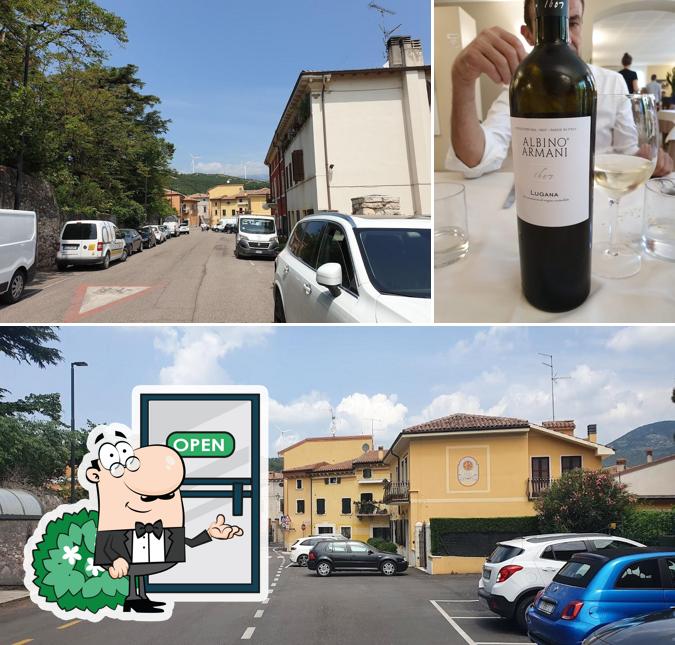 Goditi la vista dall'area esterna di Albergo Ristorante Croce d'Oro