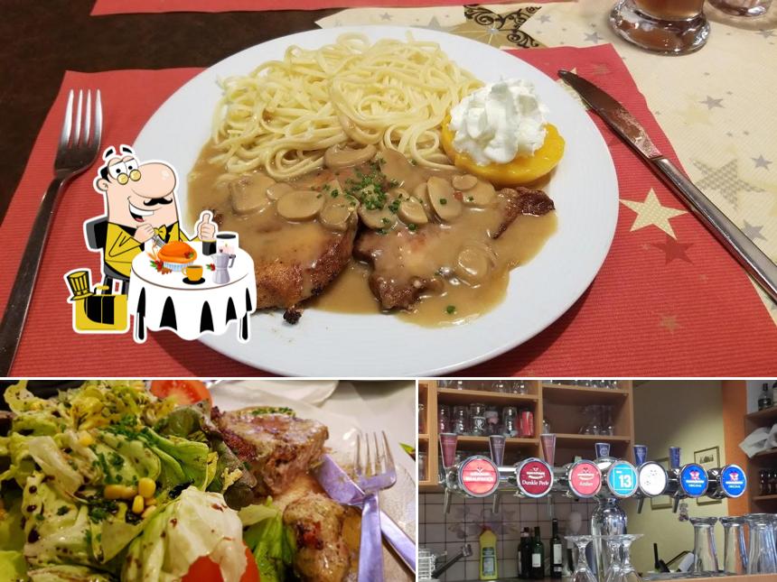 Cibo al Restaurant Bahnhof (Gleis 13)