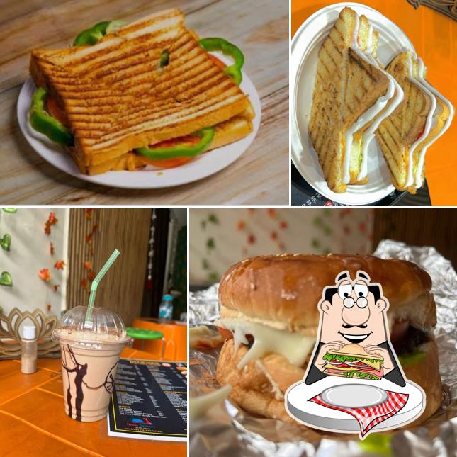 Club sandwich at Delicious Burger Hub & Fast Food