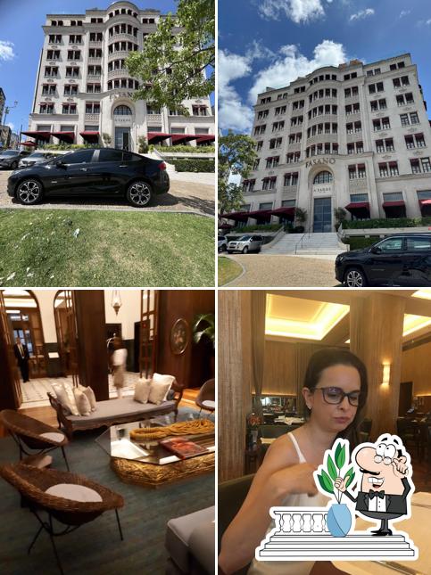 Você pode espairecer no na área externa do Gero Salvador