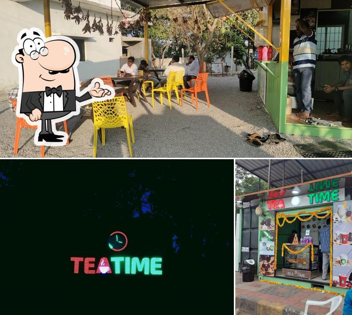 The interior of Tea Time