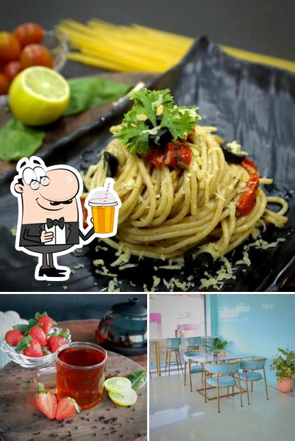 Enjoy a beverage at Capri