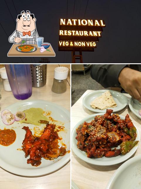 Chicken wings at National Restaurant Vapi
